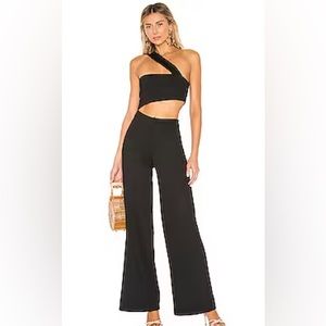 House of Harlow 1960 X REVOLVE Fabien Jumpsuit in Black